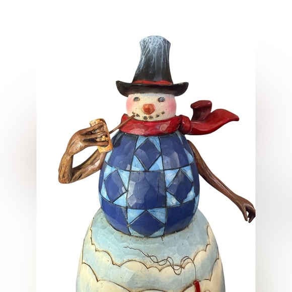 Jim Shore Heartwood Creek Snowman “Home For The Holidays” 2010 Figurine – 11” - Picture 3 of 6